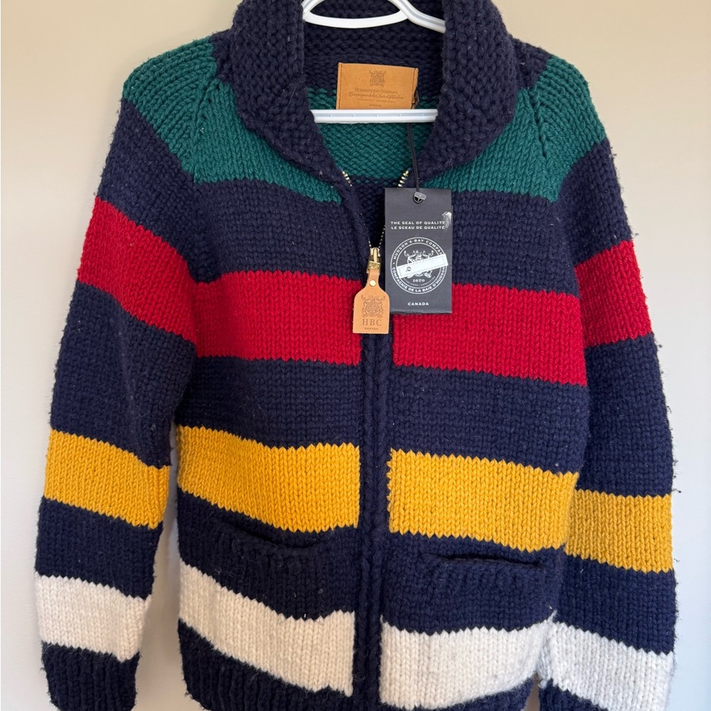 HBC cowichan style sweater.